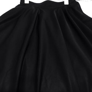 Black Flare Skirt
